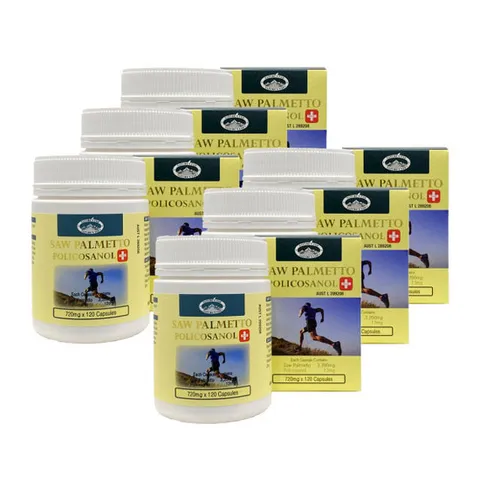 쏘팔메토 쏘팔매토 3200 폴리코사놀 12 120정 네이쳐스탑 6개