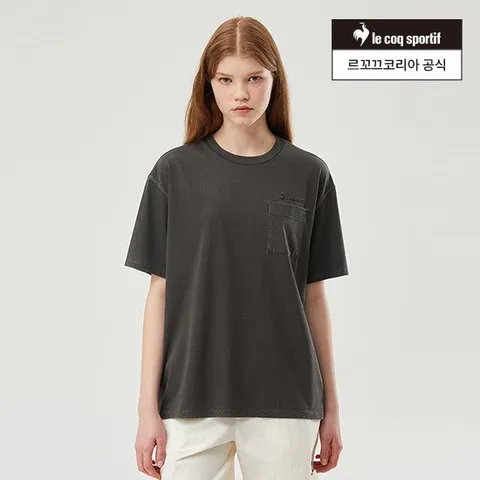 [르꼬끄공식] [60% OFF] 다잉 루즈핏 반팔티 (QP223CRS45)