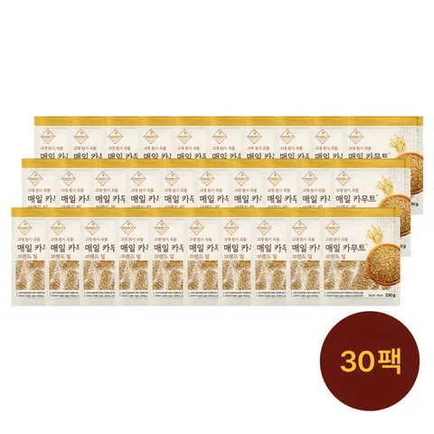매일 카무트 브랜드 밀 330g 30봉