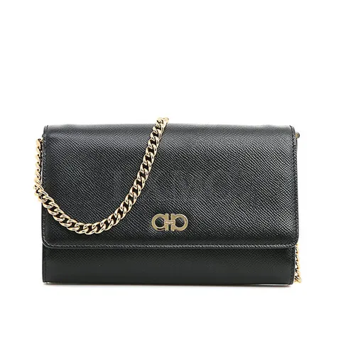 [중고명품] 페라가모 간치니 미니 크로스백 체인 미니백 22-0017