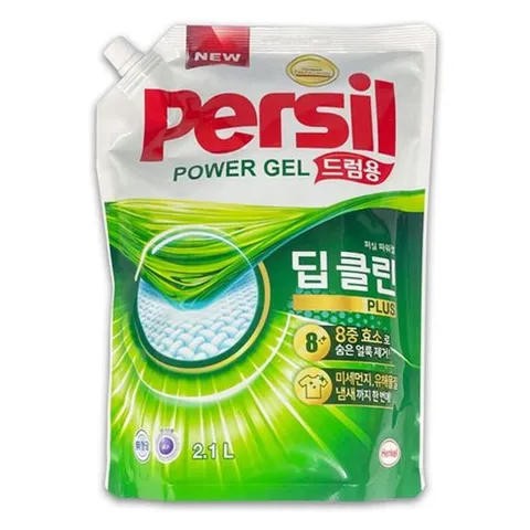 퍼실 세탁 세제  빨래  드럼 리필 2.1L