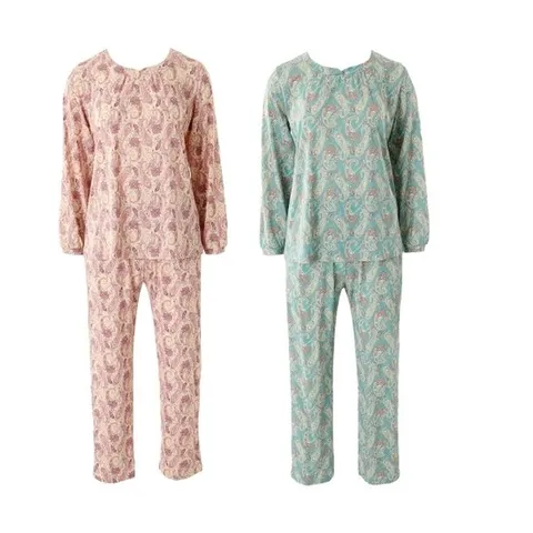 [ 롯데백화점 ]부드러운터치와신축성페이즐리실내복세트