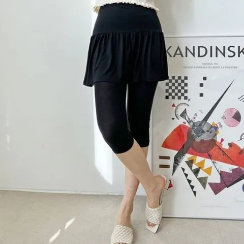 패션 치마 레깅스 데일리 베이직 여름 스커트 러블리