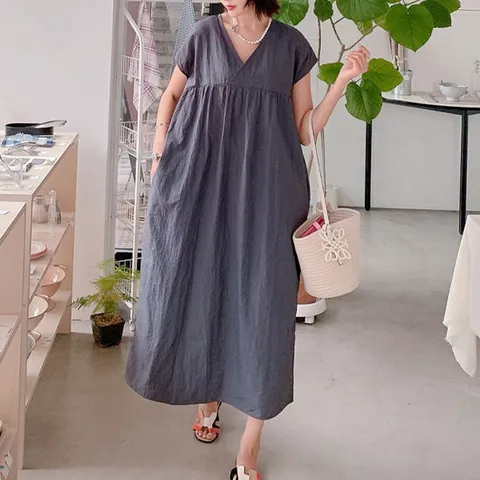 [안녕윤수야] 프리덤 바스락 롱원피스