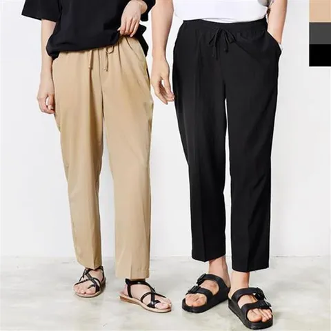 세미 배기바지 캐쥬얼   신상 코디