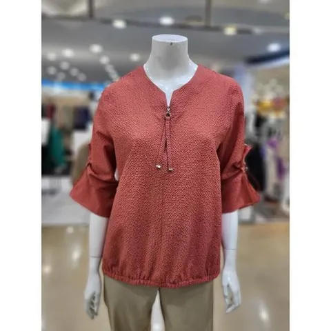 화이트호스 세이브존05 지지미 소재 블라우스 A32217