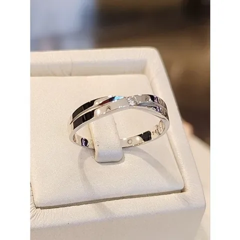 [ 현대백화점 ]미니골드 14K 앤드레스 미스링 RGWC4035 (화이트골드)