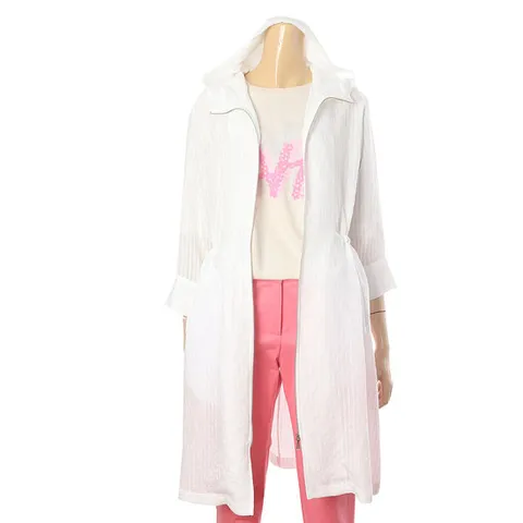 [ 롯데백화점 ][안지크]썸머후드롱집업코트 AI2BR5110