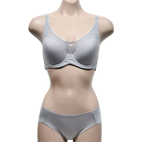 (비비안) 여성 풀컵 D컵 와이어 브라팬티 세트