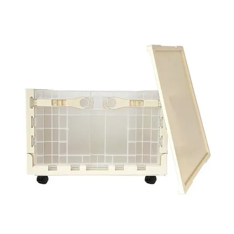 정리수납함  63L+덮개+바퀴