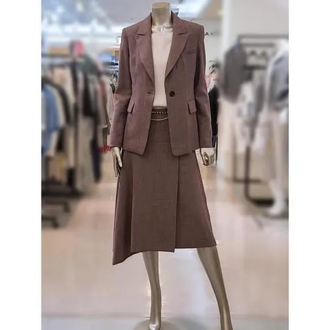 미니멈 세이브존03 원버튼 스커트 정장세트 MWCAWJ/S8060