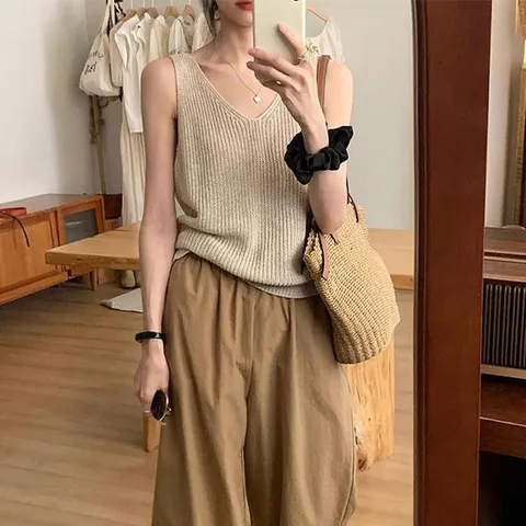 [아리엘스타일]바캉스룩 휴양지룩 롤링드민소매