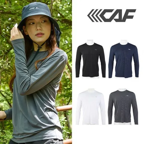 [르까프] 라운드넥 롱슬리브 로고 긴팔티셔츠 LE4C054 4종 택1