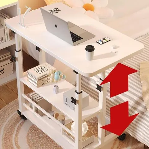 높이 조절 사이드테이블 다용도 이동식 보조책상 협탁