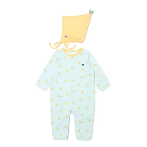 [ 현대백화점 ][HP]블루독베이비(24FW.백일돌.출산선물) MN)아삭피망세트우주복 (44A70-041-14)