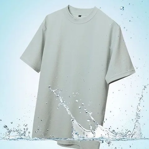 남성 여름 냉장고 무지반팔티 기능성 쿨링