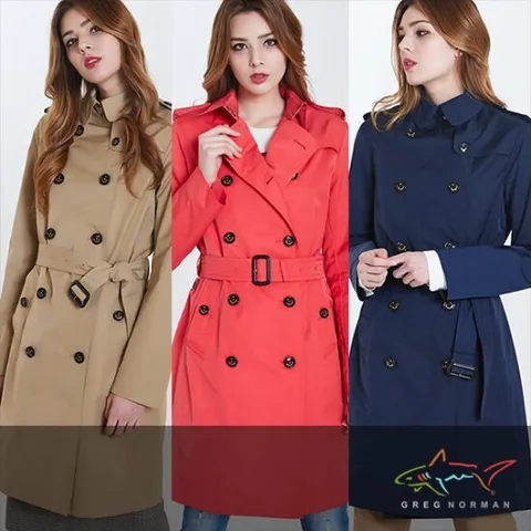 [그렉노먼] 여성 봄 트렌치코트