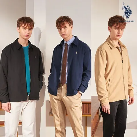 [USPA] 남성 봄 해링턴자켓 3종택1