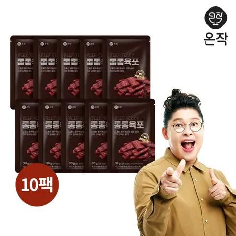 [온작] 이영자 소고기 통통육포 30g x 10팩