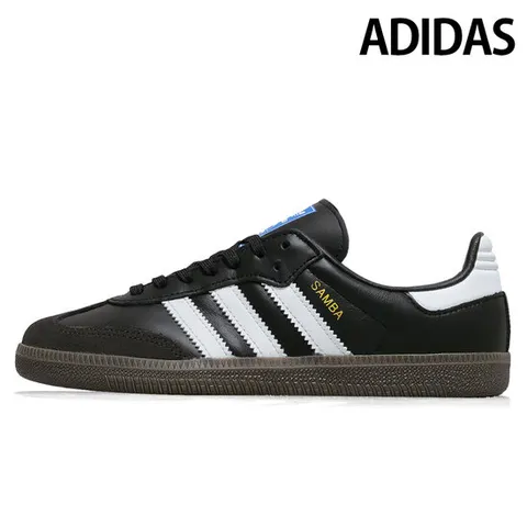 아디다스 키즈/성인 C 스니커즈 삼바 OG 블랙 IE3678