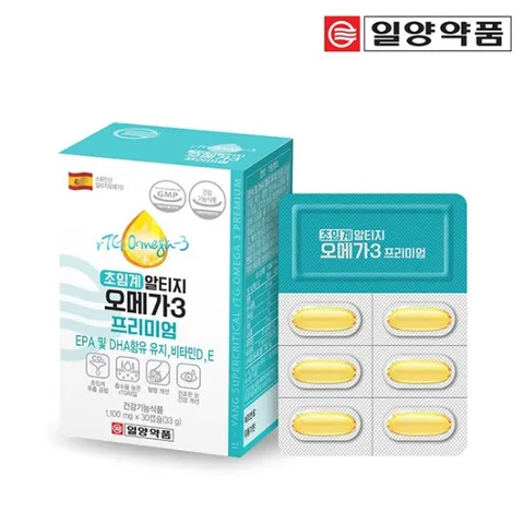 일양약품 초임계 알티지 오메가3 90캡슐 3개월