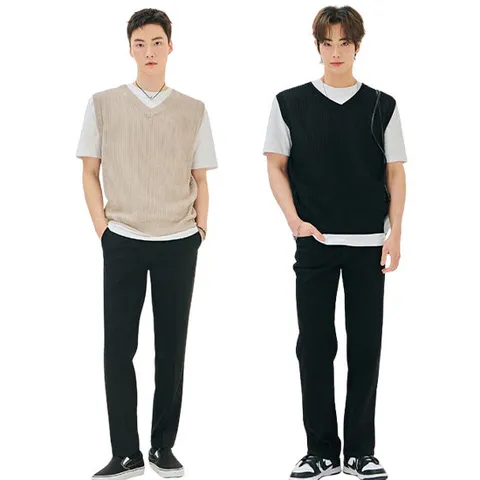 [체이스컬트] 남성 캐주얼 여름 조끼 2컬러