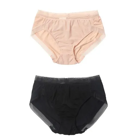 [ 롯데백화점 ][비비안(언더웨어)]허리.힙 눌림이 없는 라인없는 힙레이스 노라인팬티2종 BP1832ASET