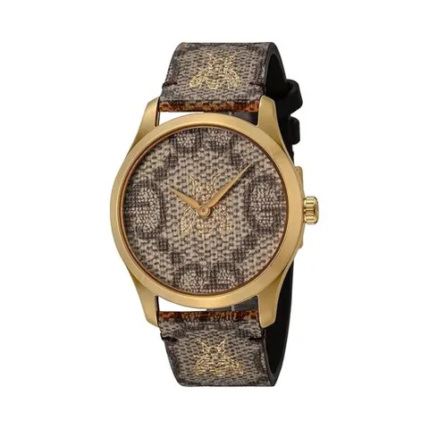 구찌 YA1264068 G타임리스 여성 가죽38mm(YA1264068A)