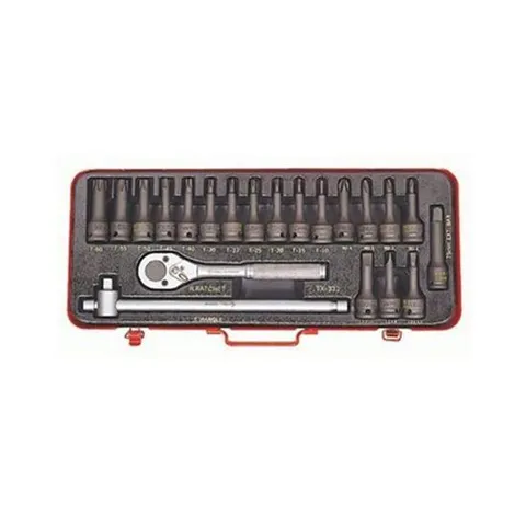 3_8SQ 별비트소켓세트 TX-321  (SET)