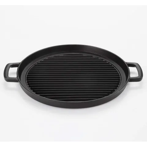 바위 주조 Iwachu 그릴 빵 원 29 흑소 첨부 내경 28.5 cm 남부 철기 23051