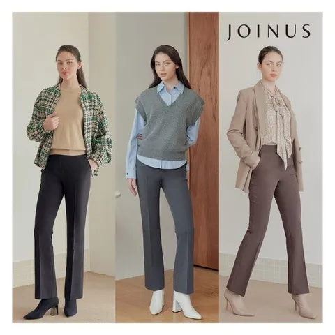 [조이너스]조이너스 여성 세미플레어 밴딩팬츠 3종 택1 J233B401