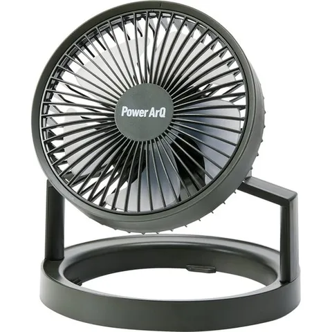파워 ARQ PowerArQ 서큘레이터 탁상 선풍기 USB 올리브 드라브 무선 소음 야외 팬 라이트