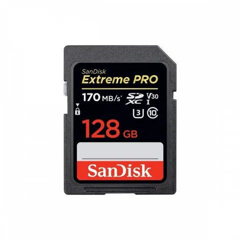 샌디스크(SanDisk) 128GB Extreme PRO UHS-I SDXC 170MBs SDSDXXY-128G