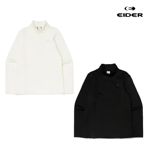 [ 롯데백화점 ][아이더 (행사)]텍터 여성 터틀넥 기모 라운드 티셔츠 DWW23206