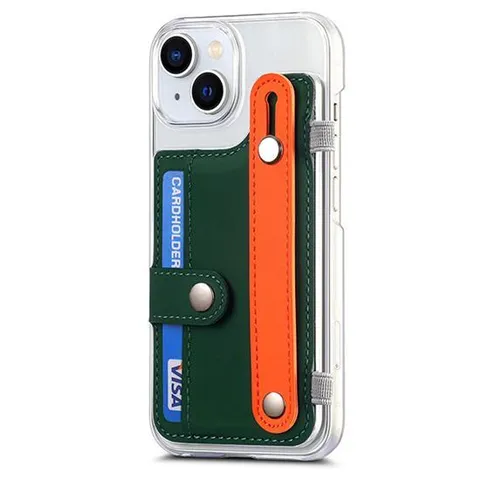 아이폰15/Pro/Plus/Pro Max 밴드 포켓 컬러핏 슬림 케이스