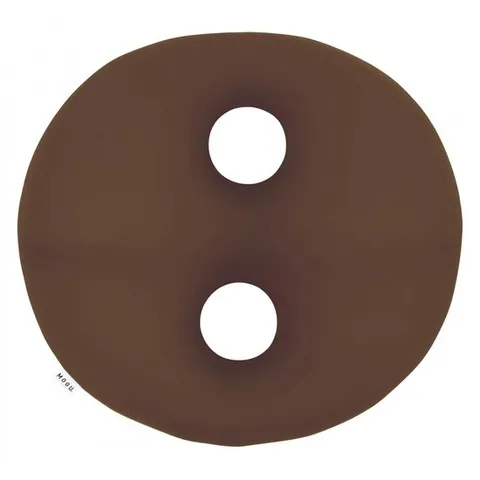 MOGU (모그) 비즈 쿠션 브라운 M 사이즈 바디 조이 미디엄 (전체 길이 약 50)