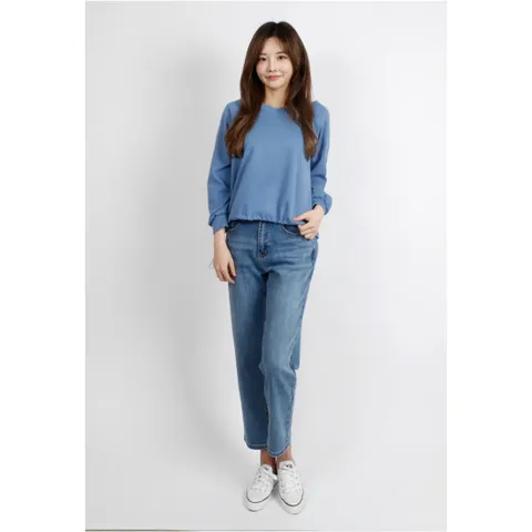 [ 롯데백화점 ][꾸즈]레이어드포인트스트링티셔츠(CTP412T1LM)