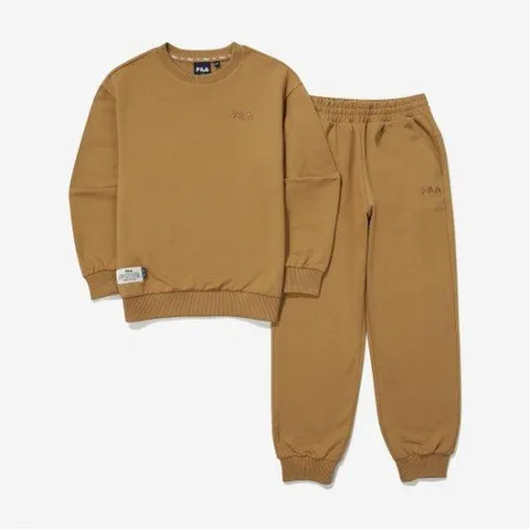 [휠라키즈] 베이직 조거 상하세트 (FK2FSG3102X_LBR)