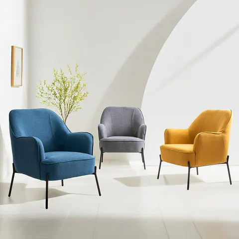 벨라 1인용 소파 인테리어 디자인 거실 카페 패브릭