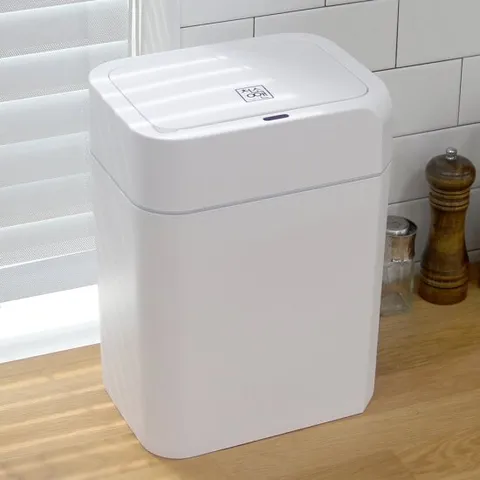 청소앤 노터치 자동 센서휴지통 12L 종량제봉투호환