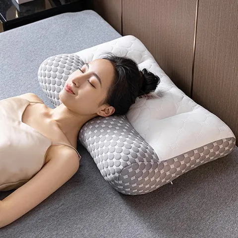 경추 낮은 수면 베개 라텍스 목베개 호텔 메모리폼 기능성