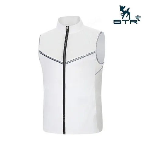 [비티알]비티알 BTR 골프 여름 남성 에어홀 메쉬 조끼 베스트_SC