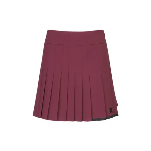 [어뉴골프] 여성W LOGO BAND DOUBLE PLEATS SQ_WI