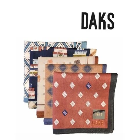 [ 롯데백화점 ][닥스(손수건)]남자 손수건 5종 택1 PC2452