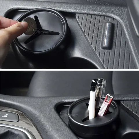 시크릿 코인 멀티 휴지통 /차량용휴지통/동전통/자동차포켓