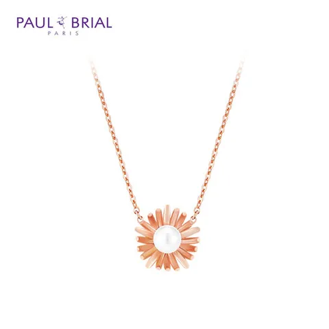 폴브리알 [SILVER] PYSN0163(PG) 플로렌스 목걸이