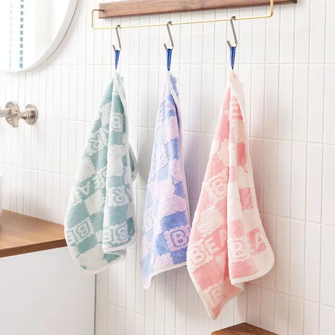 보니타하우스 베어 플리스 주방 핸드타월 택1