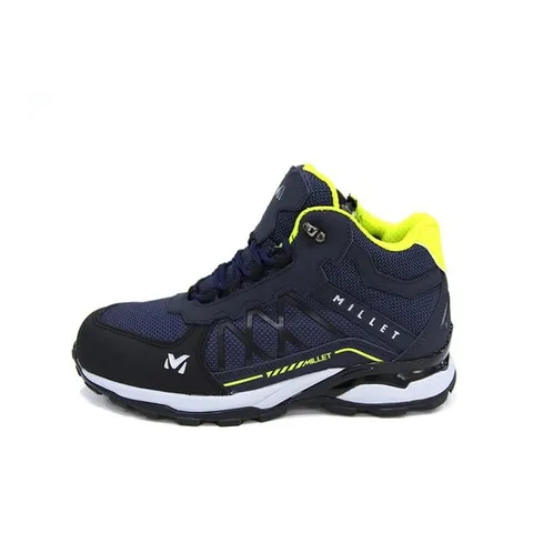 밀레 세이프티 M-016 천연가죽 통풍 경량 안전화 현장 안전작업화