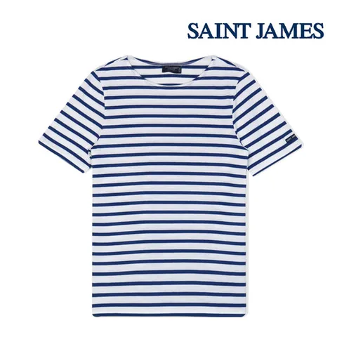 세인트제임스 반팔티 레반트 모던 스트라이프 9863-90