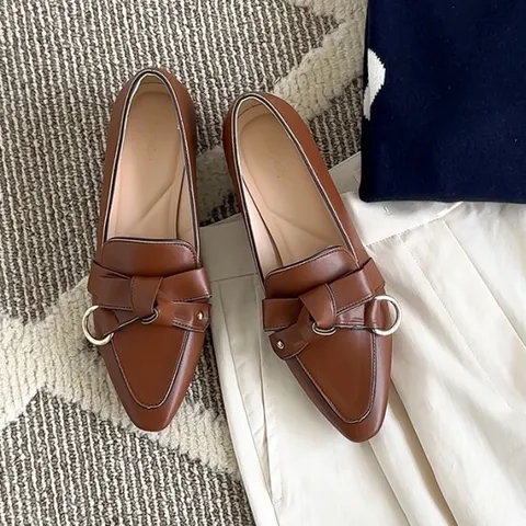 [할리샵] (724X8) [자체제작/소가죽]시그니쳐로퍼 2cm